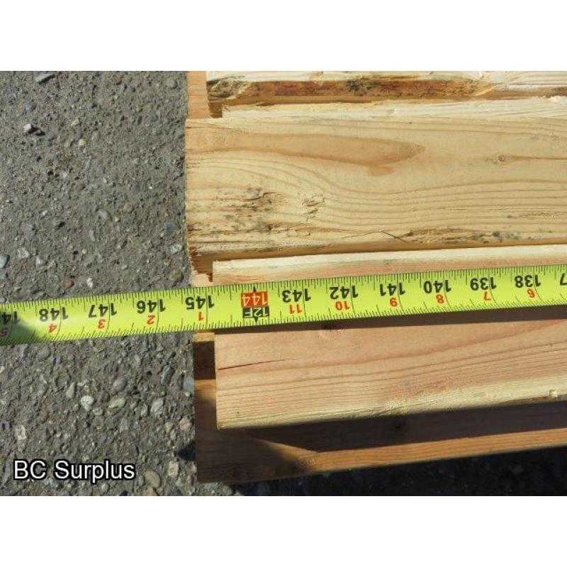 T-529: Mixed Lumber – 2x4 & 1x1 – 1 Lot