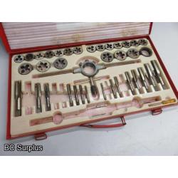 T-545: Unitool 45 Piece Tap & Die Set