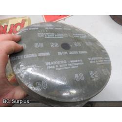 T-565: Shop Supplies; Electrical; Sanding Discs – 1 Lot