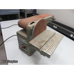 T-581: Elephant 4x6 Belt Disc Sander