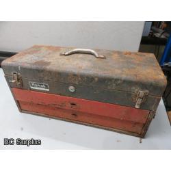 T-595: Homak Toolbox & Contents – 1 Lot