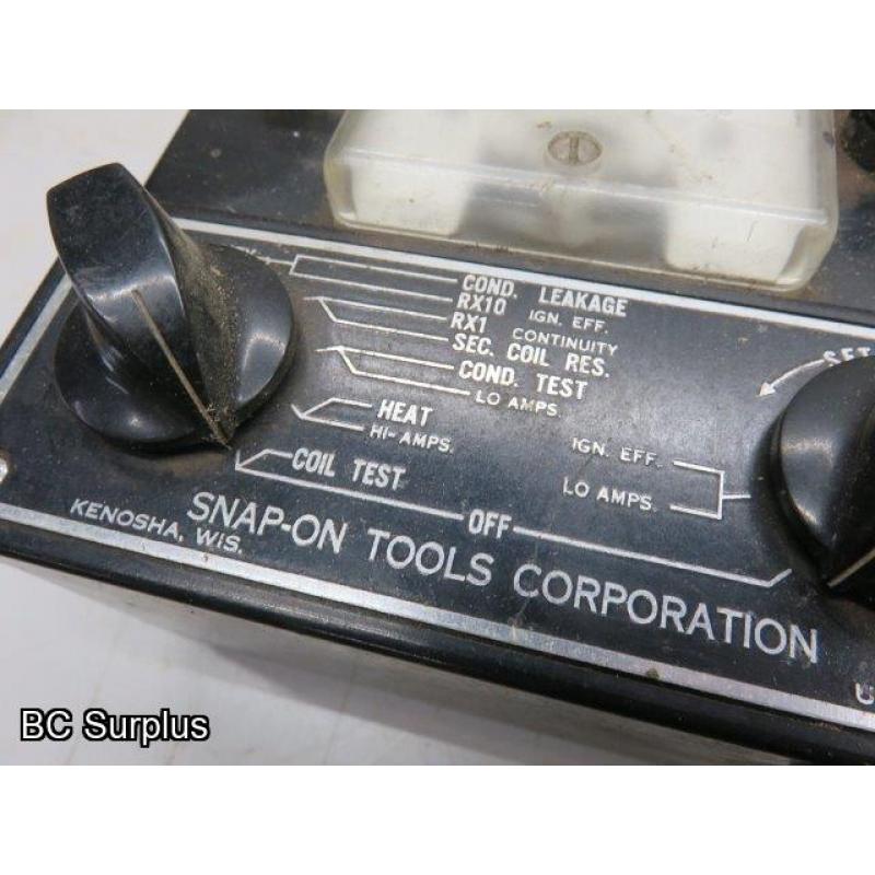 T-603: Snap-On Ignition Analyzer & Compression Tester – 2 Items