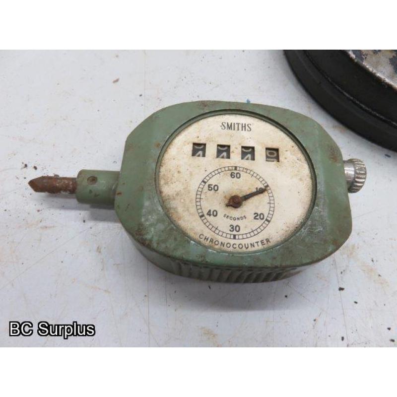 T-614: Vintage Testing Gauges – 3 Items