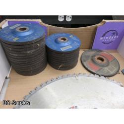 T-625: Grinding Discs; Electrical; Lights; Auto Parts – 1 Lot