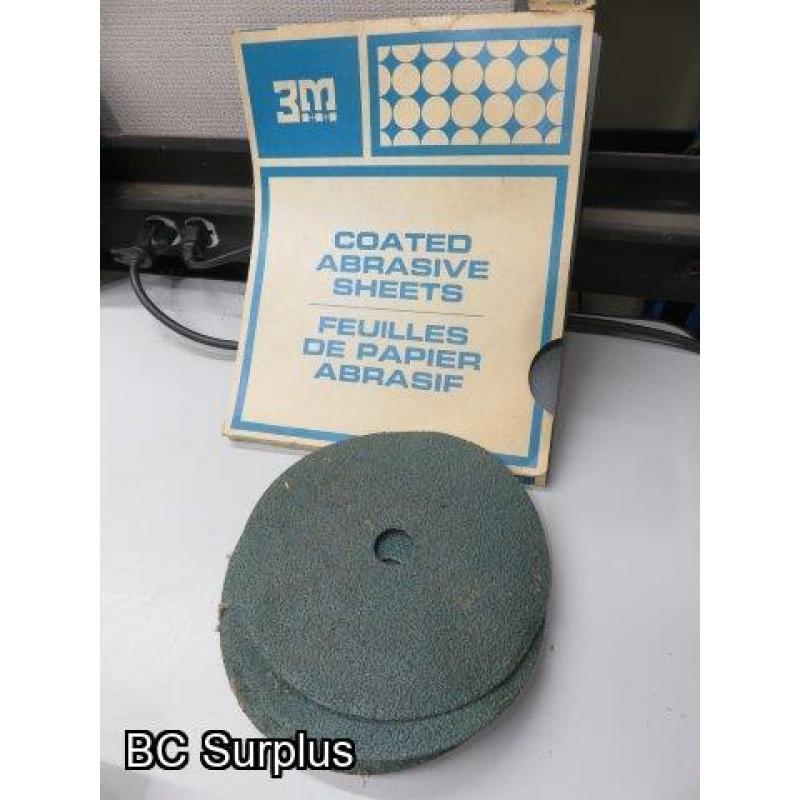 T-625: Grinding Discs; Electrical; Lights; Auto Parts – 1 Lot