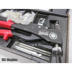 T-619: Thread Setter; Punch Set; Air Chisel; Chisels – 7 Items