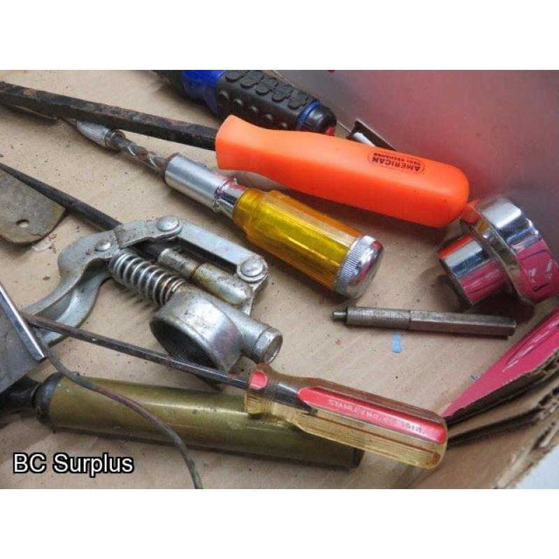 T-627: Shop Tools; Ignition Tools; Files; Testers – 1 Lot