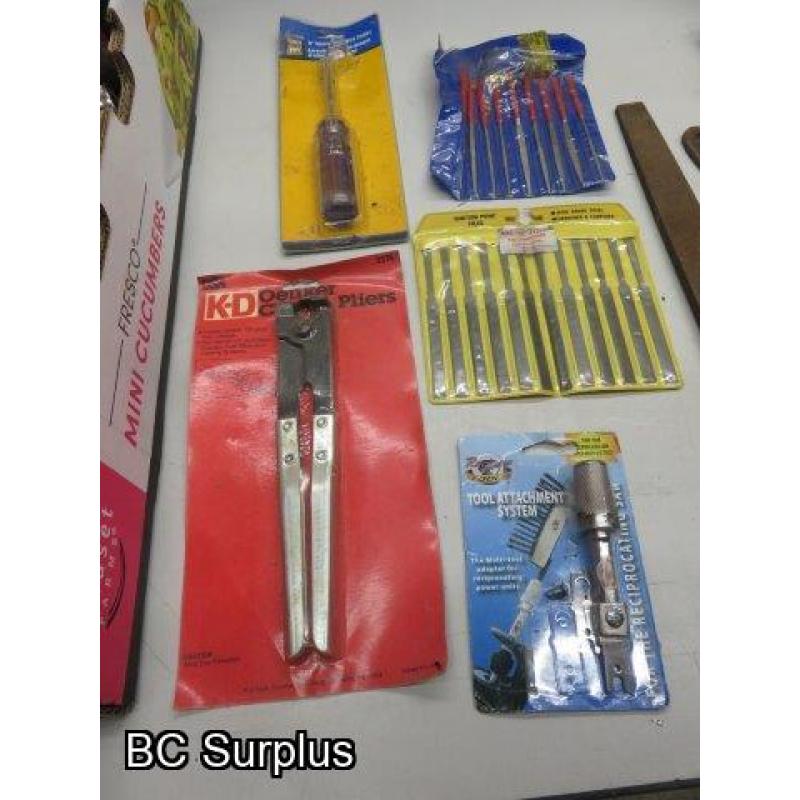 T-627: Shop Tools; Ignition Tools; Files; Testers – 1 Lot