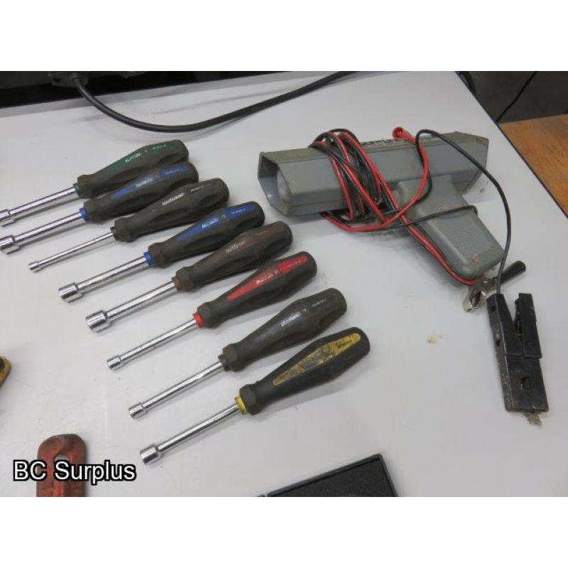 T-627: Shop Tools; Ignition Tools; Files; Testers – 1 Lot