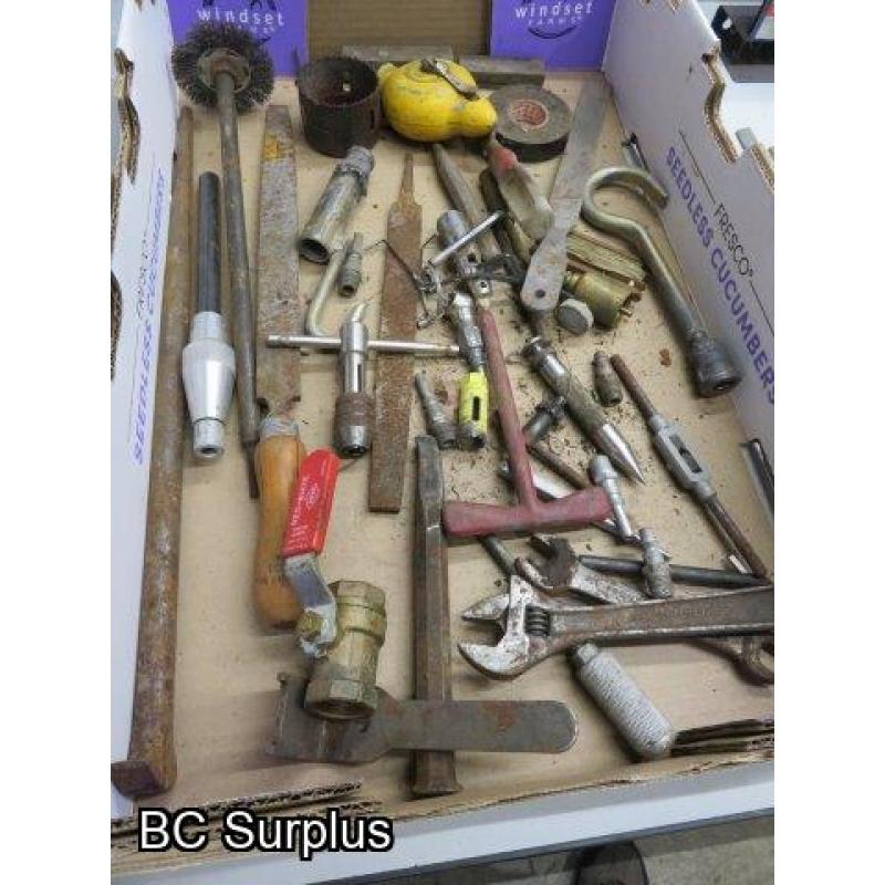 T-629: Mac Hand Tools; Vise Grips; Shop Tools – 1 Lot