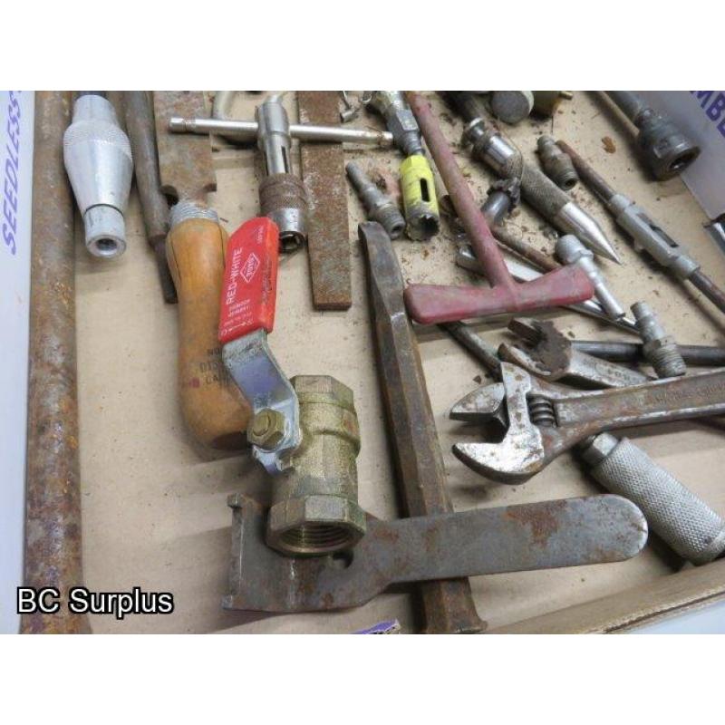 T-629: Mac Hand Tools; Vise Grips; Shop Tools – 1 Lot