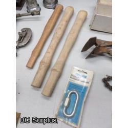 T-629: Mac Hand Tools; Vise Grips; Shop Tools – 1 Lot