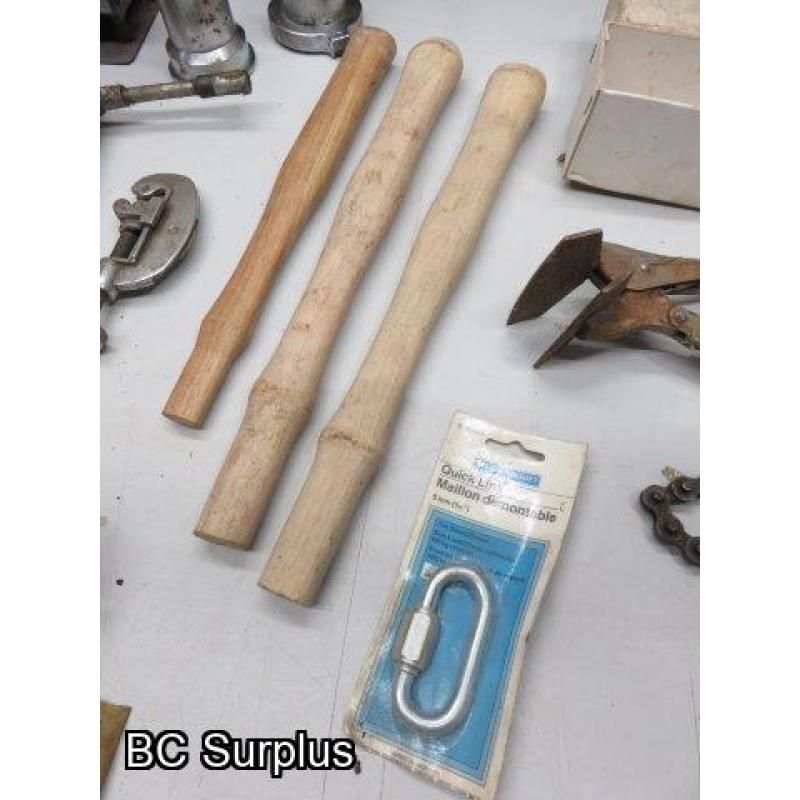 T-629: Mac Hand Tools; Vise Grips; Shop Tools – 1 Lot