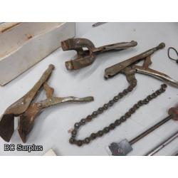 T-629: Mac Hand Tools; Vise Grips; Shop Tools – 1 Lot