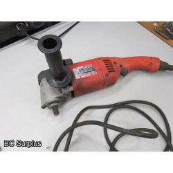 T-630: Milwaukee 7 inch Side Grinder/Polisher