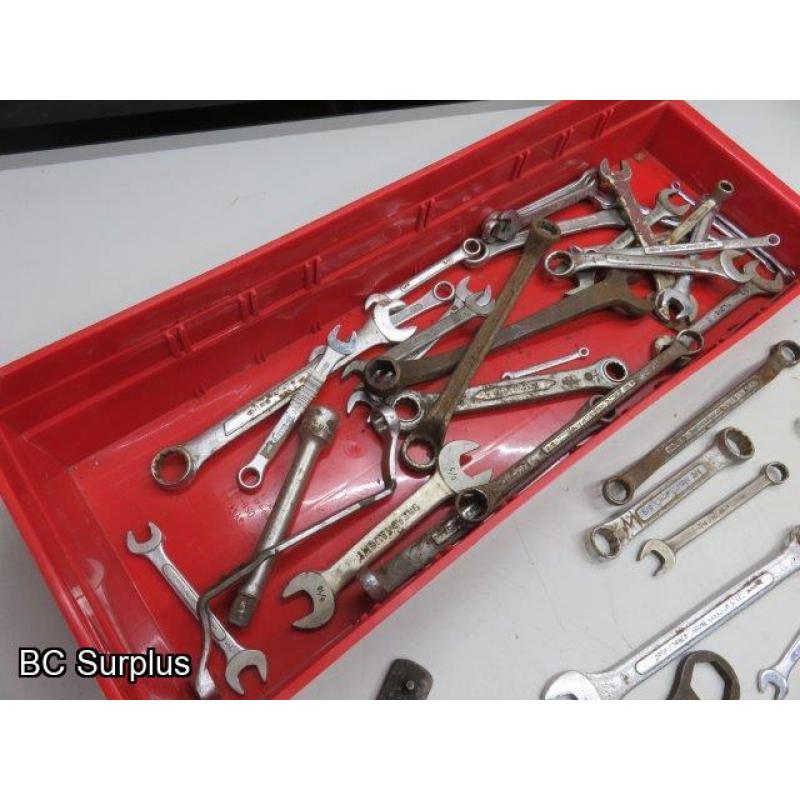 T-632: Wrenches & Hand Tools – SAE and Metric – 1 Lot