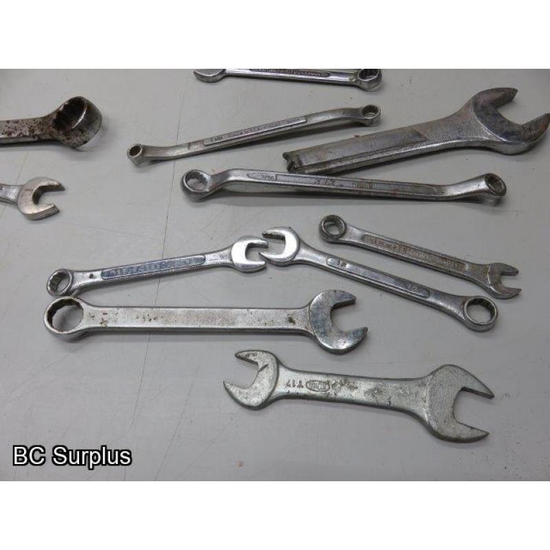 T-632: Wrenches & Hand Tools – SAE and Metric – 1 Lot