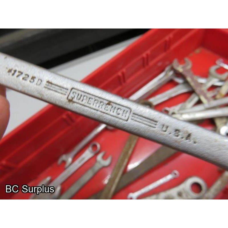 T-632: Wrenches & Hand Tools – SAE and Metric – 1 Lot