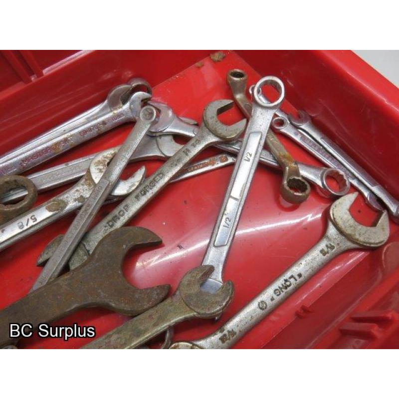 T-632: Wrenches & Hand Tools – SAE and Metric – 1 Lot