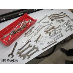 T-632: Wrenches & Hand Tools – SAE and Metric – 1 Lot