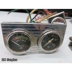 T-620: Various Gauges and Power Switch – 14 items