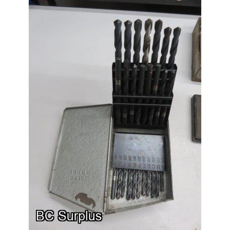 T-637: Drill Bit Sets; Reamers; Tooling – 1 Lot