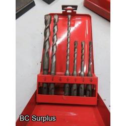 T-637: Drill Bit Sets; Reamers; Tooling – 1 Lot