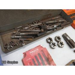 T-638: Taps & Dies; Proto Tools – 1 Lot