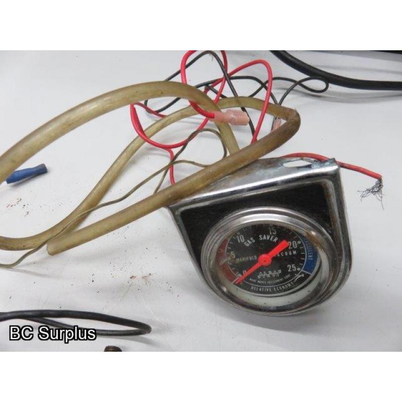 T-620: Various Gauges and Power Switch – 14 items