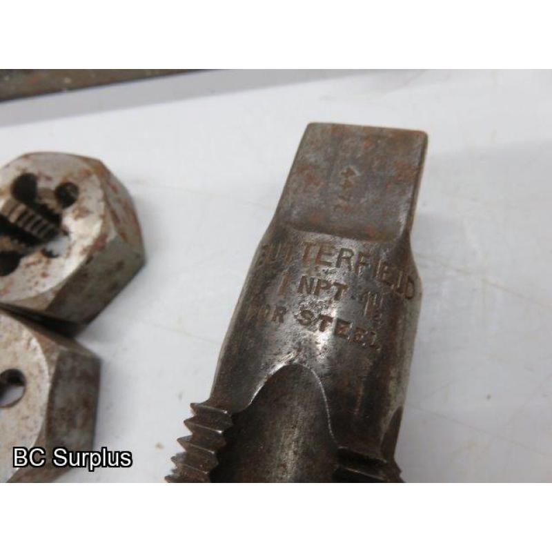 T-638: Taps & Dies; Proto Tools – 1 Lot