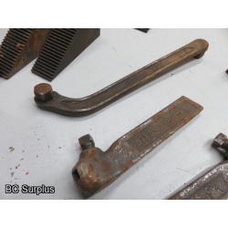 T-639: Lathe Accessories; Cutters & Centres – 1 Lot