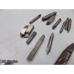 T-640: Lathe Cutting Bits – 1 Lot