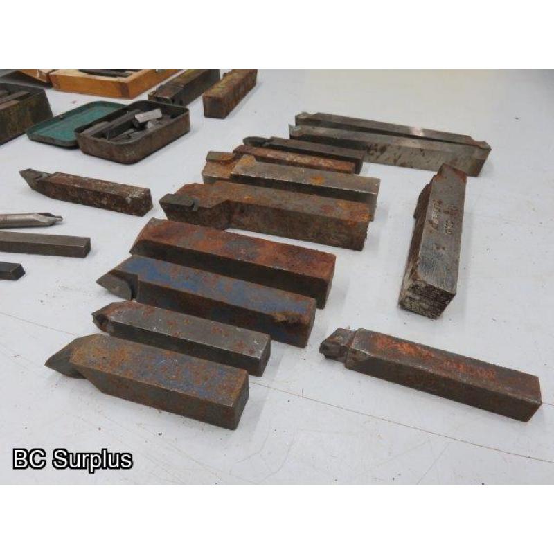 T-640: Lathe Cutting Bits – 1 Lot