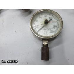 T-653: Welding Gauges; Pressure Gauges; Regulators – 1 Lot