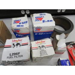 T-645: Oil & Air Filters; Various Automotive Parts – 1 Lot