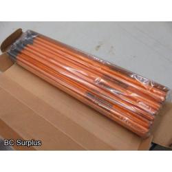 T-649: Arcair Copper-Coated Gouging Rods – 9 Boxes