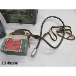 T-675: Vintage Testers; Gas Sniffer – 3 Items