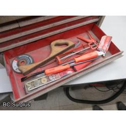 T-677: Craftsman 6 Drawer Tool Box & Contents