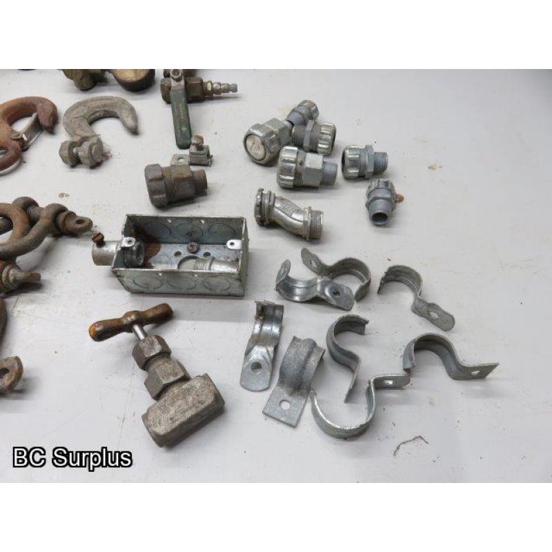 T-680: Pillow Blocks; Saw Blade; Bearings; Electrical – 1 Lot