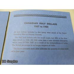 T-689: Canadian Half Dollar Collection – 25 Coins