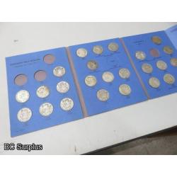 T-689: Canadian Half Dollar Collection – 25 Coins