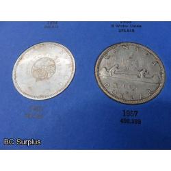 T-690: Canadian Dollar Coin Collection – 25 Coins