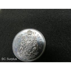 T-693: Canadian Half Dollar Coins – 1941 to 2002 – 14 Items