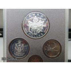 T-695: Canadian 1994 Seven Coin Proof Set – Plastic Case