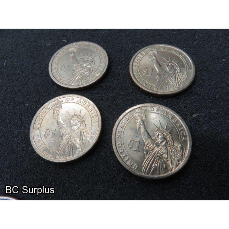 T-696: USA & Canadian Coins – 14 Items