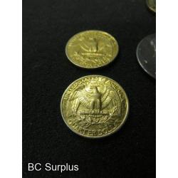 T-696: USA & Canadian Coins – 14 Items