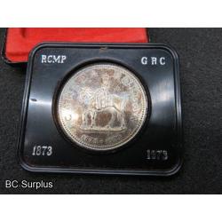 T-697: RCMP Commemorative Coins – 1973 – 2 Items