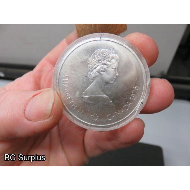 T-698: Olympic Collector Coins - $20; $10; $5 – 3 Items