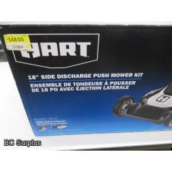 T-701: Hart 40v Electric Lawnmower – Unused – Boxed